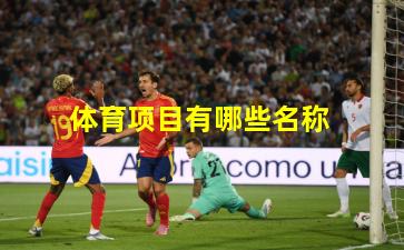  体育项目有哪些名称